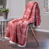 Chanasya Sympathy Warm Hugs Support Gift Throw Blanket with Plush Faux Shearling Side - 4 of 4