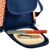 Picnic at Ascot Two Bottle Wine Cooler with Cutting Board, Knife & Corkscrew - 4 of 4