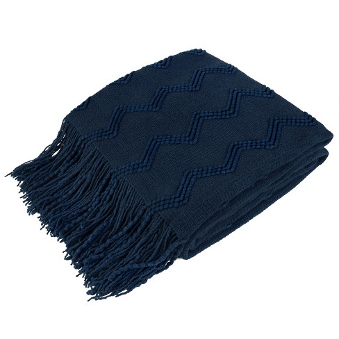 Navy throw best sale blanket target