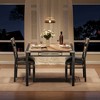 Dining Table Set for 4,with 4 Upholstered Chairs,5 Pcs Wood Kitchen Dining Room Table Set with Corner Protector for Kitchen,Apartment,Small Space - 3 of 4