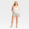 Women's Lace Trim Babydoll Flyaway Tank Top - Wild Fable™ - 3 of 3