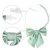 INSPIRE CHIC Women's Adjustable Solid Pre-Tied Bow Tie - 3 of 4