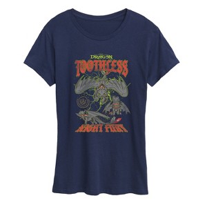 Women's - How to Train Your Dragon - Toothless Night Fury Short Sleeve Graphic T-Shirt - 1 of 4