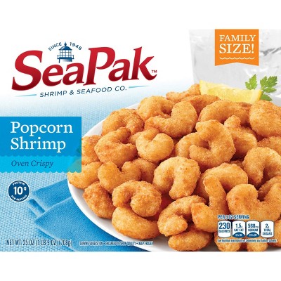 Sea Pak Popcorn Shrimp with Oven Crispy Breading - Frozen - 25oz_1