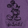 Girls' - Disney - Mickey Sketch Fitted Short Sleeve Graphic T-Shirt - 2 of 4