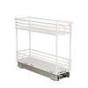 Glidez Multipurpose Steel Pull-Out/Slide-Out Storage Organizer with Plastic Liners for Under Cabinet Use, Fits Standard Size Cabinet or Shelf - 4 of 4