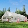 20x40ft Party Tent Heavy Duty Wedding Tent Outdoor Canopy Event Shelters Galvanized Canopy Commercial Tent with Removable Sidewall Windows - 2 of 4