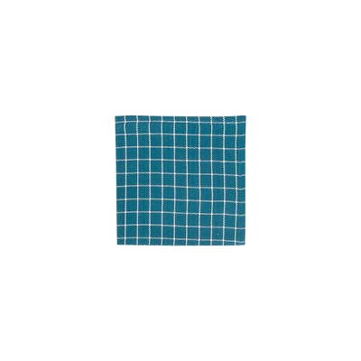 C&F Home Windowpane Peacock Napkin Set of 6