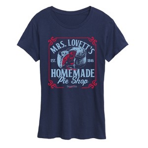 Women's - Sweeney Todd - Mrs Lovetts Pie Shop Short Sleeve Graphic T-Shirt - 1 of 4
