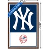Trends International MLB New York Yankees - Logo 22 Framed Wall Poster Prints - 3 of 4