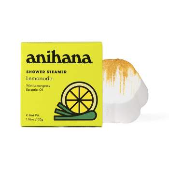 anihana Aromatherapy Essential Oil Lemonade Shower Steamer - 1.76oz