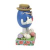 Jim Shore 6.5 Inch It's Easter Dude! M&M's Blue Glasses Egg Figurines - 2 of 3