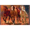 Manual Woodworks and Weavers Horse Themed Cotton Woven Tapestry Throw by Nancy Davidson for Western Homes - 3 of 3