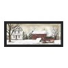 YOOCOZZ  Trendy Christmas Framed Wall  Arts - "Christmas Trees for Sale" By Billy Jacobs, Printed Wall Art, Ready To Hang Framed Poster, Black Frame - 2 of 4