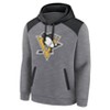 NHL Pittsburgh Penguins Men's Gray Poly Hooded Sweatshirt - 2 of 3