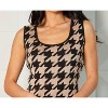 Women's Houndstooth Tank - Angel Apparel - 2 of 4