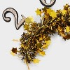 New Year's Holiday "2025" Star Tinsel Headband - Gold/Black - image 3 of 3