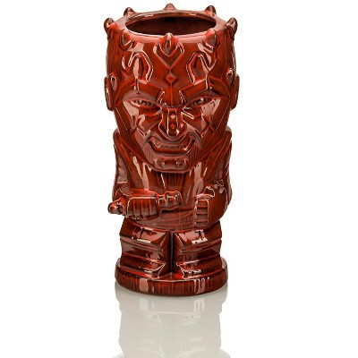 Beeline Creative Geeki Tikis Star Wars Darth Maul Ceramic Mug | Holds 16 Ounces