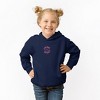 The Juniper Shop Embroidered Be Good Do Good Smiley Face Toddler Graphic Hoodie - 2 of 3