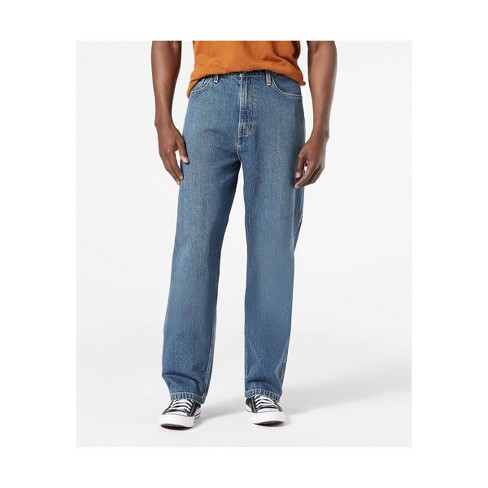 Denizen® From Levi's® Men's Loose Fit Carpenter Jeans - Blue Denim 33x32 :  Target