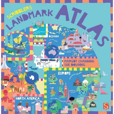 Scribblers Landmark Atlas - by  Margot Channing (Board Book)