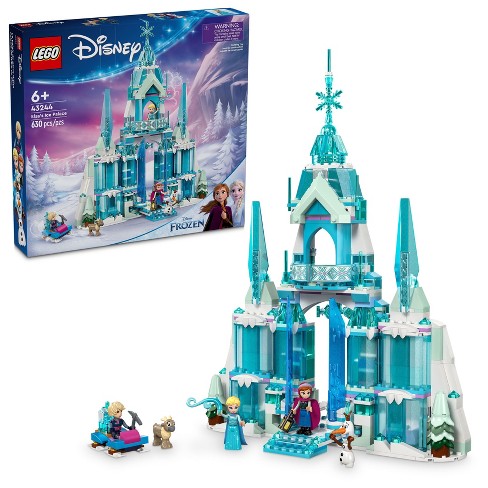 Lego Disney Frozen Elsa's Ice Palace Buildable Princess Toy 43244 : Target