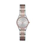 Women's Slim Bracelet Watch - A New Day™ Silver/Rose Pink