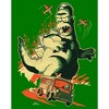 Men's The Simpsons Godzilla Homer School Bus T-Shirt - 2 of 4