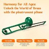 pInstrument Plastic pBone Trombone with Mouthpieces & Bag – Lightweight, Durable ABS Build, Ergonomic Grip & Authentic Bb Sound – Ideal for Beginners - 2 of 4