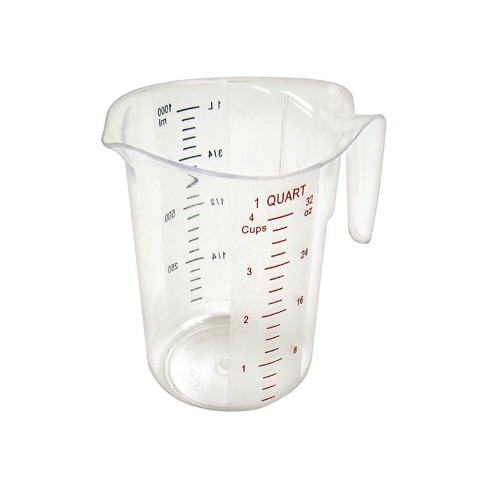 Norpro 1 Cup White Plastic Measuring Cup