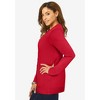 Jessica London Women's Plus Size Fine Gauge Cardigan - 4 of 4