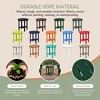 WestinTrends All-Weather Outdoor Patio Round Poly Adirondack Side Table - 4 of 4