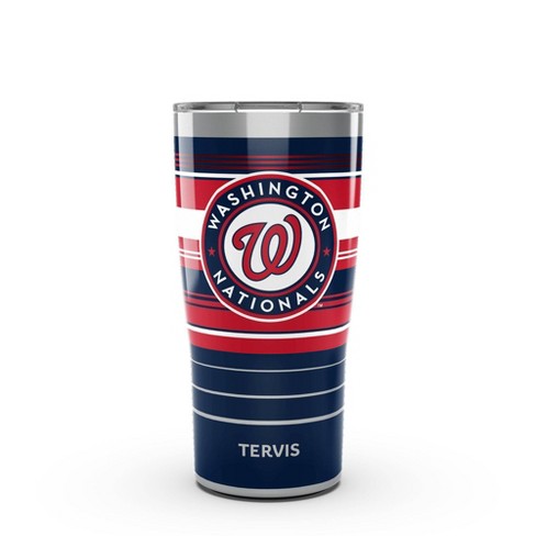 MLB Washington Nationals 20oz Hype Stripes Stainless Steel Tumbler - image 1 of 4