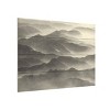 Trademark Fine Art Dennis Frates Cascade Mountains From The Air 1 Wood Slat Art - 2 of 4