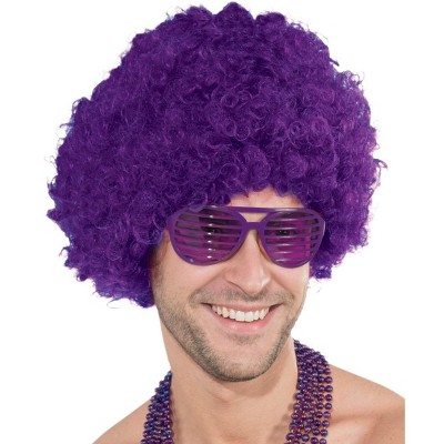 Rubies Curly Party Wig Purple