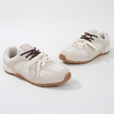 Женские кроссовки BERNESS Lula Two-Tone Lace Retro Mesh Sneakers Mint 9 — фото 7