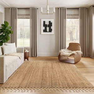 Nuloom Raleigh Farmhouse Jute Tasseled Indoor Area Rug - 1 of 4