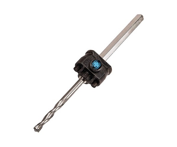 Spyder 7 5/16 Inch Arbor Pilot Drill Replacement For Deep Cut Hole Saws (4 Pack)