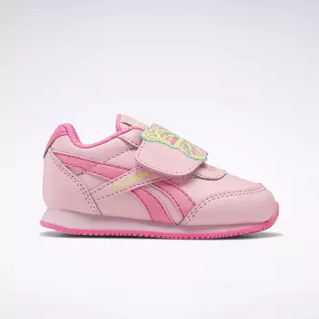 Reebok Classic Leather Step 'n' Flash Shoes - Toddler Toddler Sneakers 5 Pink / Pink Glow / Atomic Pink :