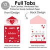 Big Dot Of Happiness Happy Valentine's Day - Valentine Hearts Cards For  Kids - Happy Valentine's Day Pull Tabs - Set Of 12 : Target