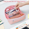 Pencil Case for Girls - Large Capacity Pencil Pouch for Teens College Middle and High School - 3 of 4