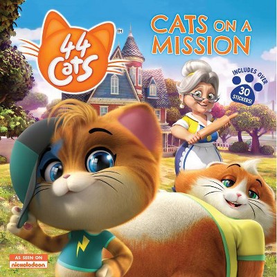 44 Cats: Cats on a Mission - by  Rainbow (Paperback)