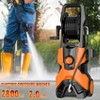 SKONYON Electric Pressure Washer, 2.0 GPM Power Washer with 4 Quick Connect Nozzles, High Pressure Cleaning Machine with Foam Cannon - 2 of 4