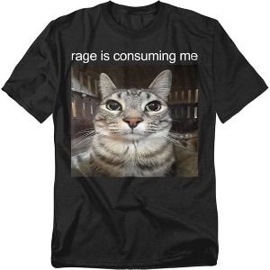 Men's Funny Meme Rage Is Consuming Me T-Shirt - 1 of 4