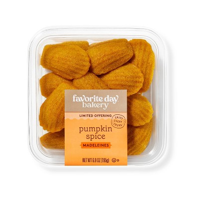 Pumpkin Madeleine Cookies - 6.9oz/15ct - Favorite Day™