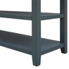 Ridstar 50 in. W Blue Design Console Tables with Two Open Shelve - 4 of 4