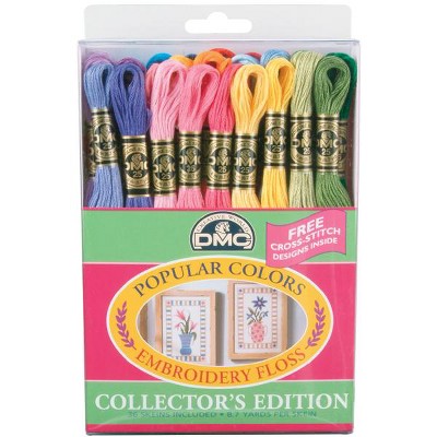 DMC Embroidery Floss Pack 8.7yd-Popular Colors 36/Pkg