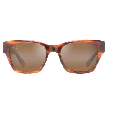 Maui Jim Valley Isle Classic Sunglasses - Bronze Lenses With Brown ...