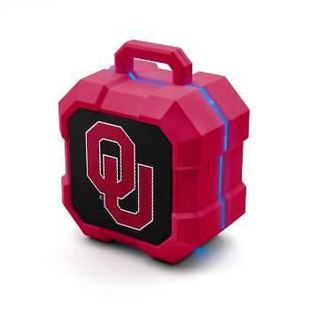 NCAA Oklahoma Sooners LED Shock Box Bluetooth Speaker
