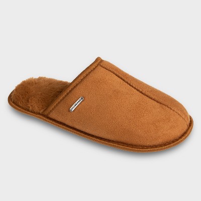 SWISSBRAND Men's Slippers -  Microsuede House Slippers for Men, Indoor and Outdoor Cozy Mens Slippers